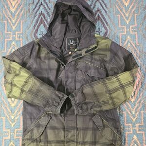 Mens Burton The White Collection Snowboarding Jacket